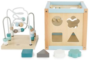 Bieco - Cubo motorio con labirinto - animali del bosco