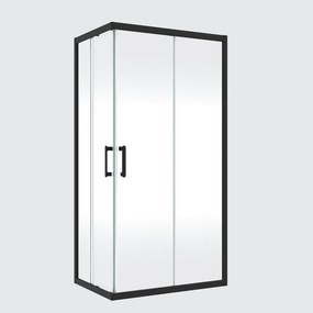 Kit di installazione telaio e ferramenta per cabine doccia ad apertura scorrevole Easy L 70 x H 190 x P 4.8 cm verniciato opaco