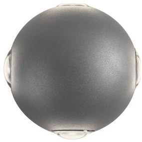 Redo 90500 -Applique a LED da esterno MILESTONE 4xLED/3W/230V IP54 antracite