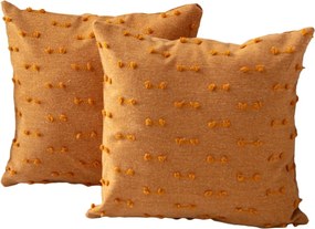 Federe decorative in set 2 pz 43x43 cm Tuffet – Mioli Decor