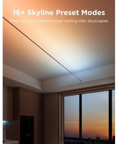 Govee - Striscia LED sospesa RGBICWW/36W/24V 4m Skyline Matter Wi-Fi