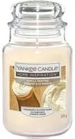 Vanilla Frosting, candela in giara grande Yankee Candle