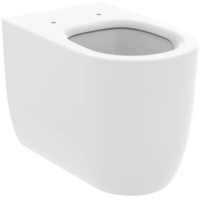 Vaso WC filomuro IDEAL STANDARD blend curve fisnas, sedile escluso P 56.5 x L 36 x H 40 cm bianco opaco