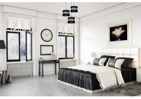 Lampadario a sospensione con filo CORAL 3xE27/60W/230V nero/cromo diametro 45 cm