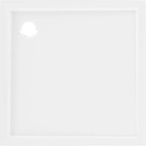 Mexen Flow piatto doccia quadrato slim 95 x 95 cm, bianco lucido - 46S109595