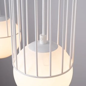 Sollux SL.1333 - Lampadario a sospensione con filo BRINA 3xG9/8W/230V bianco