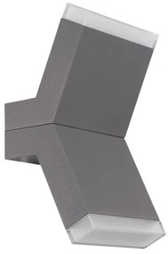 Eglo 96706 - Applique a LED CANTZO 2xLED/4W/230V grigio