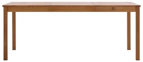 Tavolo da pranzo marrone miele 180x90x73 cm in legno di pino
