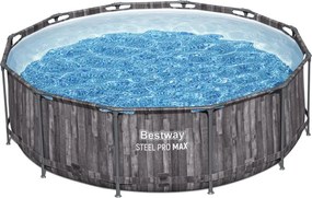 Bestway 5616A-7 Piscina base fuori terra Steel Pro Max da 366x100 cm