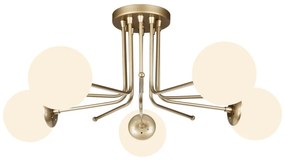 Lampada da soffitto di colore oro, altezza 34 cm Star - Squid Lighting