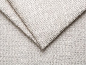 Letto matrimoniale imbottito color crema senza testiera 200x200 cm Whale – Micadoni