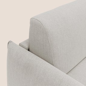 Scarlet divano letto in tessuto misto cotone impermeabile T19 panna