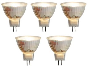 Set di 5 Lampadina LED GU5.3 MR16 5W 420 lm 2700K 12V