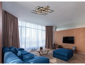 Globo 67299D1 - Plafoniera LED COLLI LED/48W/230V marrone/nero