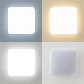 Brilagi - Plafoniera LED dimmerabile SMART, 36 W/230 V, 53×53 cm, Wi-Fi Tuya + telecomando