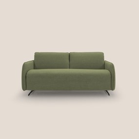Texas Divano letto matrimoniale moderno in tessuto impermeabile T19 verde