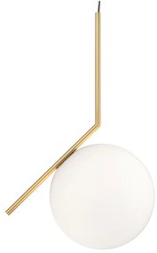 Flos - IC S3 Lampada a Sospensione Brass Flos