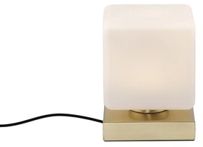 Lampada da tavolo in ottone con LED dimmerabile a sfioramento - Jano