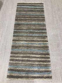 Loribaft Tappeto persiano 80x210 Beige (Iran) Annodato A Mano