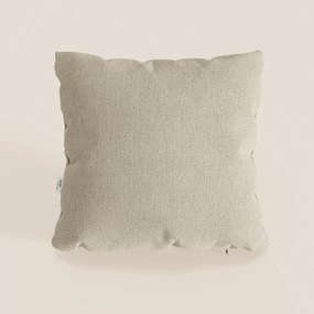 Miami cuscino disponibile in diversi colori realizzato in morbido tessuto impermeabile T14 beige