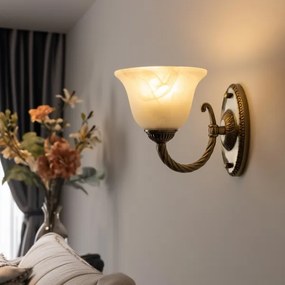 Brilagi - Applique CLASSIC 1xE27/60W/230V ottone