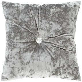 Cuscino decorativo 45x45 cm Crushed Velvet Diamante - Catherine Lansfield