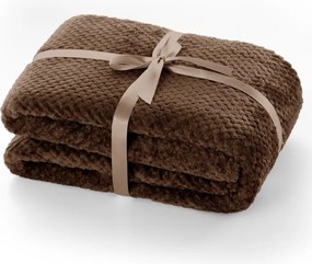 Coperta in microfibra marrone, 220 x 240 cm Henry - DecoKing
