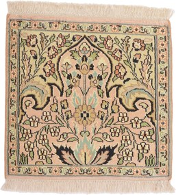 Cashmere Silk Tappeto 50 x 50 (Indian) Annodato A Mano