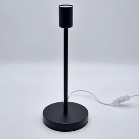 Lampada da tavolo ASTRID 1xE27/60W/230V nero lucido