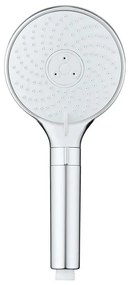 WENKO 26362100 - Soffione doccia WATERSAVING SYSTEM 12 x 12 cm, cromo lucido/bianco