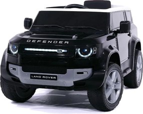 Macchina Elettrica per Bambini Licenza Ufficiale Land Rover Defender 12V 7Ah Nero...