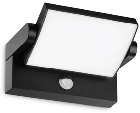 Ideal Lux -LED Applique da esterno con sensore SWIPE LED/21W/230V CRI 90 IP54 nero