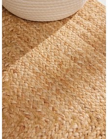Passatoia di colore naturale in iuta reversibile e tessuta a mano 80x200 cm Sharmila Natural Brown – Hanse Home