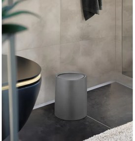 WENKO 25219100 - Cestino ATRI 21x25,5 cm grigio