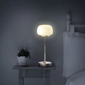 Lampada da tavolo LED dimmerabile con funzione Touch RIMINI LED/2W/5V USB 2000 mAh oro/bianco