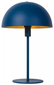 Lucide Lampada da tavolo con struttura in acciaio e diffusore a forma di fungo Siemon - 25W BLU