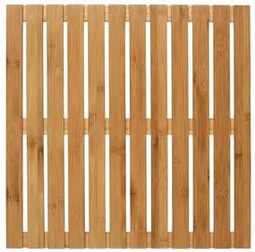 WENKO 24610100 - Tappetino BAMBUSA 50x50 cm marrone