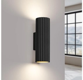 Brilagi - Applique CRESTO 2xGU10/10W/230V 20 cm nero