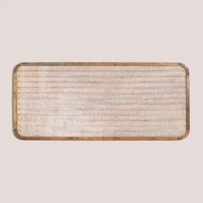 Testiera Per Letto Da 150 Cm In Legno Di Mango Yulara Legno Di Mango & 150 Cm - Sklum