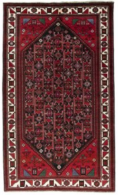 Hamedan Tappeto persiano 290 x 180 Nero (Iran) Annodato A Mano
