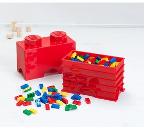 Scatola doppia rossa per l'archiviazione - LEGO®