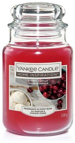 Cherry Vanilla, candela in giara grande Yankee Candle