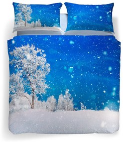 Completo Copripiumino Matrimoniale Snow tree Sogni di