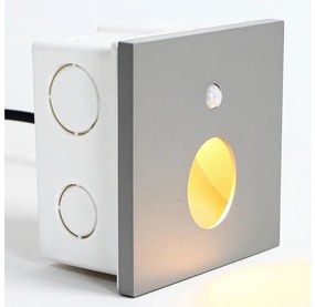 Emithor 70434 - Illuminazione LED scale con sensore OLIVE LED/1W/230V grigio