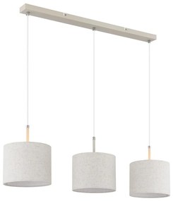 Globo 15968-3H - Lampadario sospeso con cavo DELEON 3xE27/40W/230V