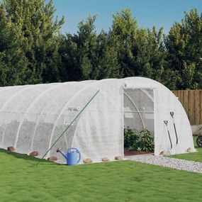 Serra Con Telaio İn Acciaio Bianco 96 M² 24x4x2 M /