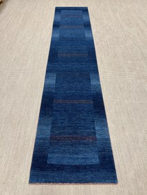Loribaft Tappeto persiano 480 x 100 Blu (Iran) Annodato A Mano