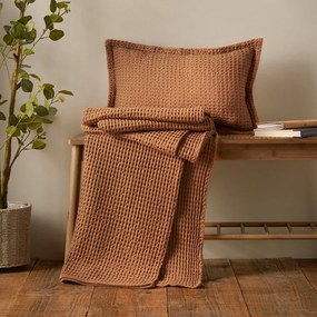 Cuscino decorativo in cotone 30x50 cm Jaipur Chunky Waffle – Pineapple Elephant