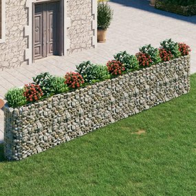 Gabbione Con Letto Rialzato İn Acciaio Zincato 540x50x100 Cm /
