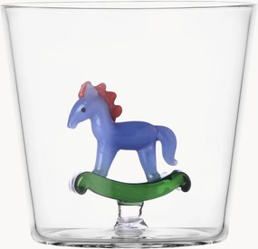 Bicchiere in vetro borosilicato fatto a mano Schiaccianoci